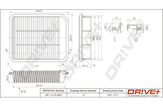 Vzduchový filtr Dr!ve+ DP1110.10.0622
