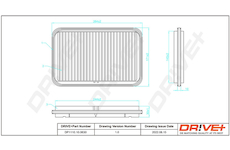 Vzduchový filtr Dr!ve+ DP1110.10.0630