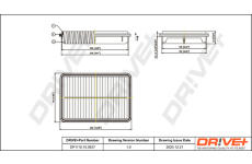 Vzduchový filtr Dr!ve+ DP1110.10.0637