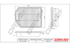 Vzduchový filtr Dr!ve+ DP1110.10.0640