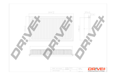 Vzduchový filtr Dr!ve+ DP1110.10.0643