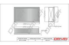 Vzduchový filtr Dr!ve+ DP1110.10.0644