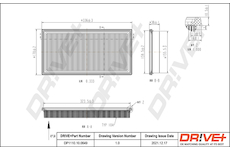 Vzduchový filtr Dr!ve+ DP1110.10.0649