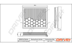 Vzduchový filtr Dr!ve+ DP1110.10.0672