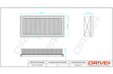 Vzduchový filtr Dr!ve+ DP1110.10.0676