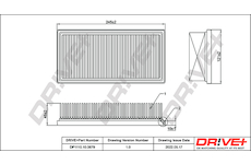 Vzduchový filtr Dr!ve+ DP1110.10.0679
