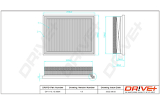 Vzduchový filtr Dr!ve+ DP1110.10.0684
