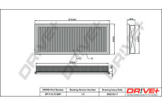 Vzduchový filtr Dr!ve+ DP1110.10.0687