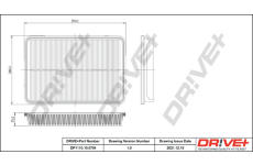 Vzduchový filtr Dr!ve+ DP1110.10.0704