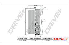 Vzduchový filtr Dr!ve+ DP1110.10.0728