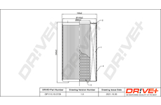 Vzduchový filtr Dr!ve+ DP1110.10.0729