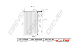 Vzduchový filtr Dr!ve+ DP1110.10.0750
