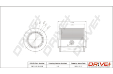Vzduchový filtr Dr!ve+ DP1110.10.0759