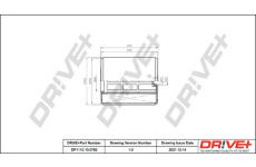 Vzduchový filtr Dr!ve+ DP1110.10.0762