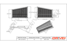 Vzduchový filtr Dr!ve+ DP1110.10.0773