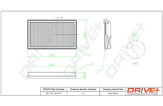 Vzduchový filtr Dr!ve+ DP1110.10.0777