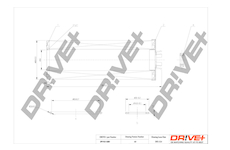 Olejový filtr Dr!ve+ DP1110.11.0051