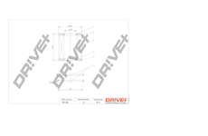 Olejový filtr Dr!ve+ DP1110.11.0095