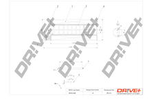 Olejový filtr Dr!ve+ DP1110.11.0129