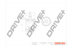 Olejový filtr Dr!ve+ DP1110.11.0150