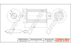 Olejový filtr Dr!ve+ DP1110.11.0173