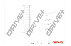 Olejový filtr Dr!ve+ DP1110.11.0187