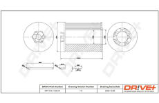 Olejový filtr Dr!ve+ DP1110.11.0215