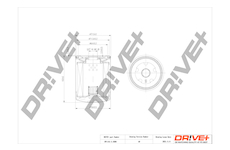 Olejový filtr Dr!ve+ DP1110.11.0266