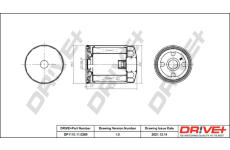 Olejový filtr Dr!ve+ DP1110.11.0269