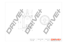 Olejový filtr Dr!ve+ DP1110.11.0284
