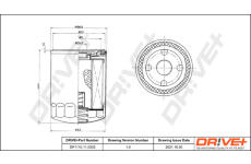 Olejový filtr Dr!ve+ DP1110.11.0332