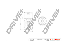 Olejový filtr Dr!ve+ DP1110.11.0335