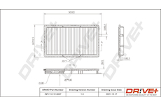 Filtr, vzduch v interiéru Dr!ve+ DP1110.12.0007