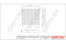 Filtr, vzduch v interiéru Dr!ve+ DP1110.12.0017