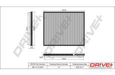 Filtr, vzduch v interiéru Dr!ve+ DP1110.12.0021