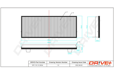 Filtr, vzduch v interiéru Dr!ve+ DP1110.12.0034