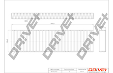 Filtr, vzduch v interiéru Dr!ve+ DP1110.12.0063