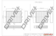 Filtr, vzduch v interiéru Dr!ve+ DP1110.12.0069