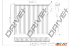 Filtr, vzduch v interiéru Dr!ve+ DP1110.12.0074