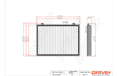 Filtr, vzduch v interiéru Dr!ve+ DP1110.12.0099