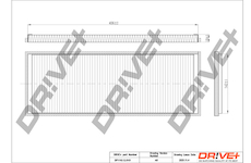 Filtr, vzduch v interiéru Dr!ve+ DP1110.12.0101