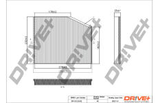 Filtr, vzduch v interiéru Dr!ve+ DP1110.12.0102