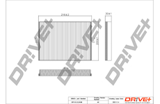 Filtr, vzduch v interiéru Dr!ve+ DP1110.12.0108