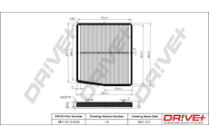 Filtr, vzduch v interiéru Dr!ve+ DP1110.12.0125