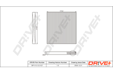 Filtr, vzduch v interiéru Dr!ve+ DP1110.12.0127