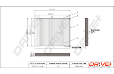 Filtr, vzduch v interiéru Dr!ve+ DP1110.12.0130