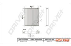 Filtr, vzduch v interiéru Dr!ve+ DP1110.12.0134