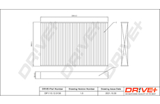 Filtr, vzduch v interiéru Dr!ve+ DP1110.12.0138