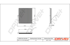 Filtr, vzduch v interiéru Dr!ve+ DP1110.12.0153