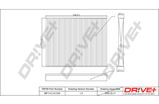 Filtr, vzduch v interiéru Dr!ve+ DP1110.12.0155